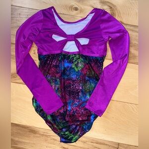 Long sleeve leotard girls Large